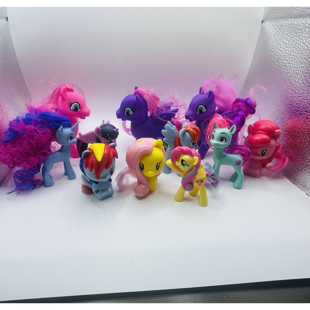 My Little Pony Lot Of 11 Vintage  And Modern inc.